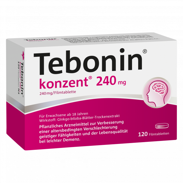 Abbildung für TEBONIN konzent 240 mg Filmtabletten