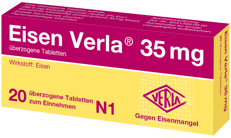 Abbildung für Eisen Verla® 35 mg